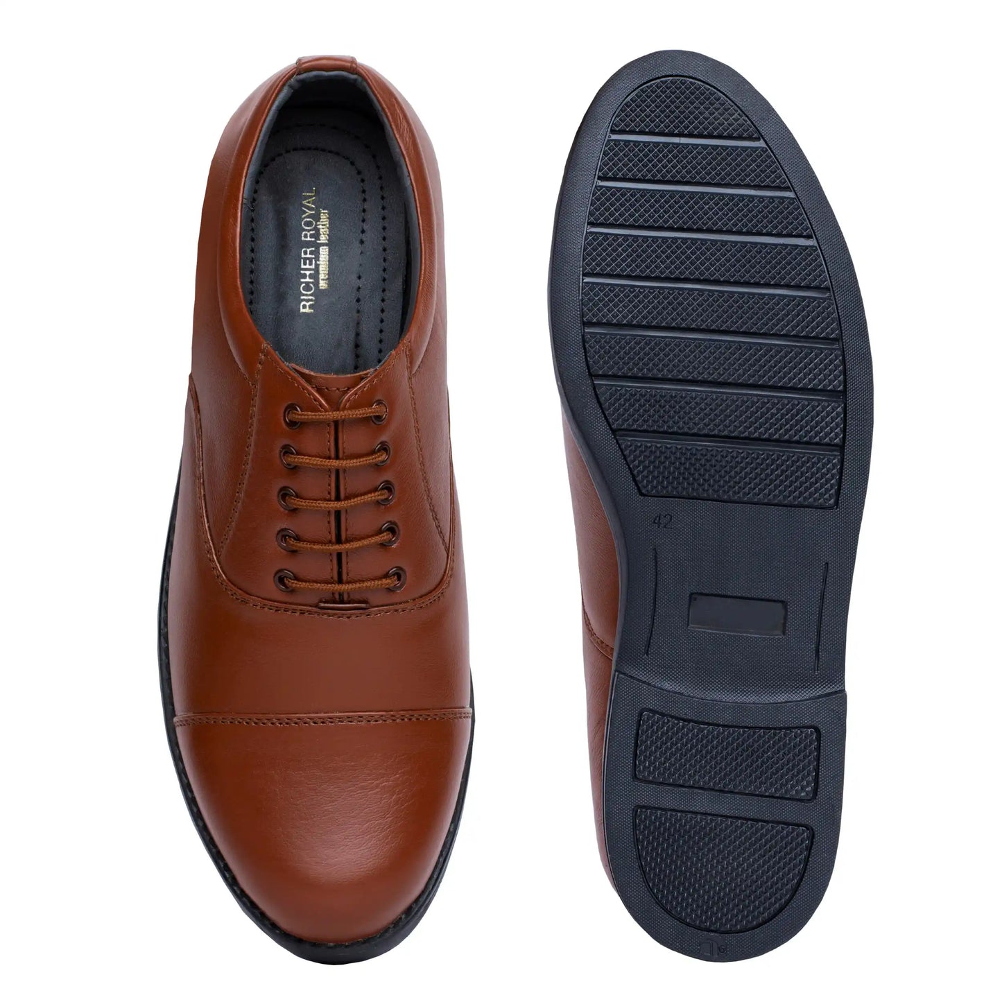 Police Shoes Pure Leather Lace Up