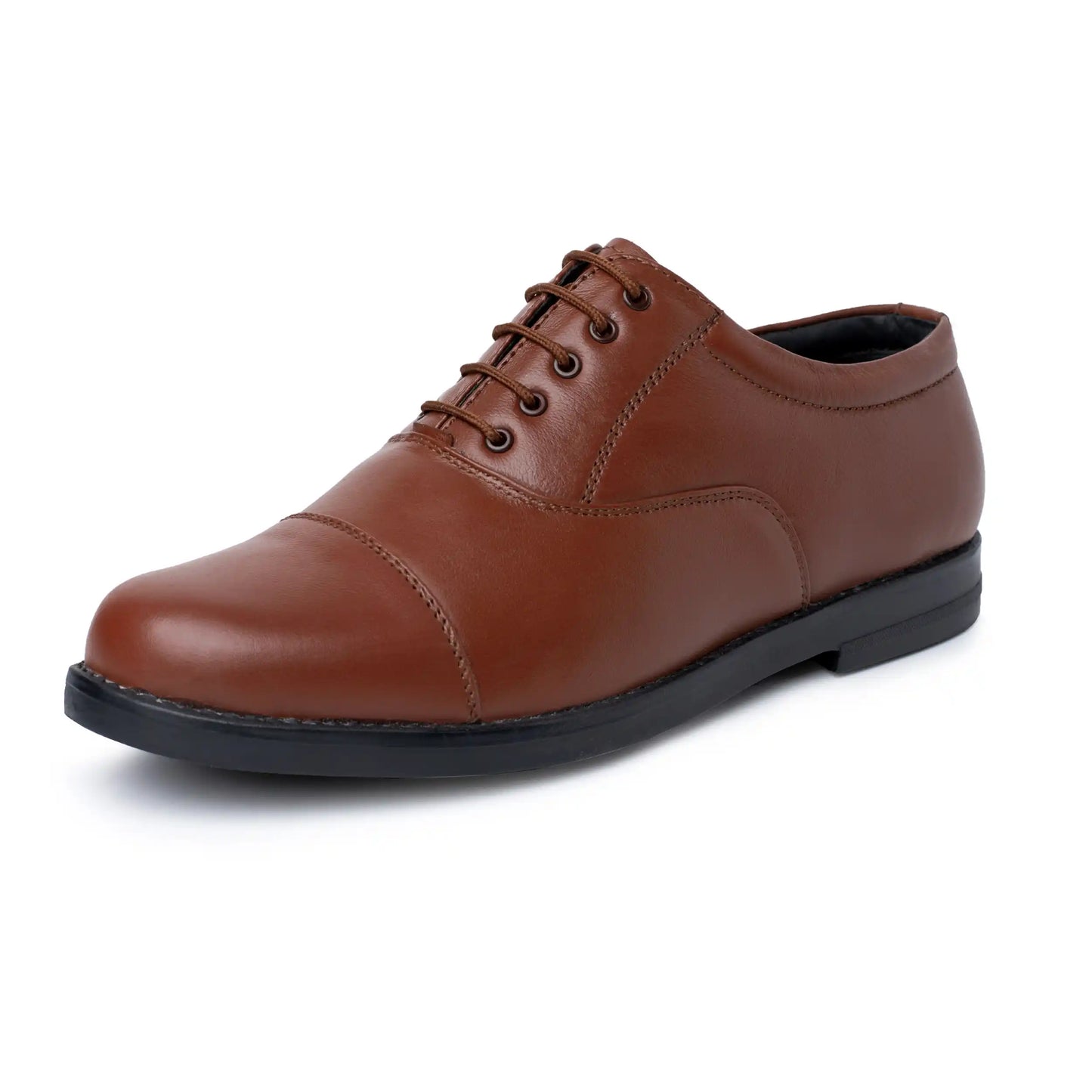 Genuine Leather Oxford Shoes Lace Up