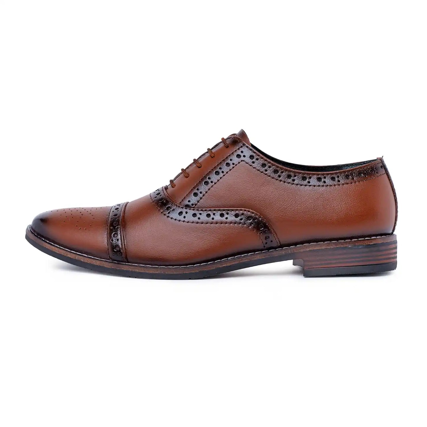 Oxford Brogues Pure Leather Shoes for Men