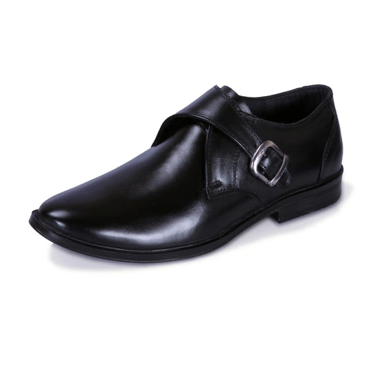 Monk Strap Pure Leather Slip On Shoe